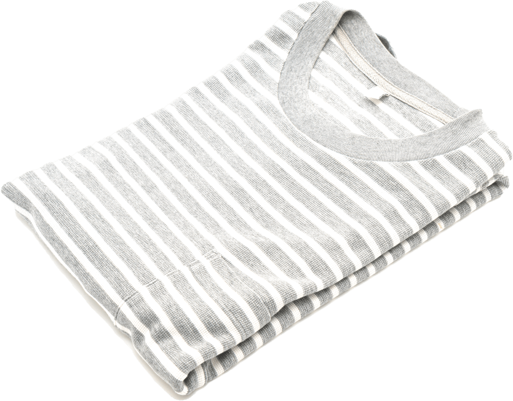 folded-striped-t-shirt-white-gray